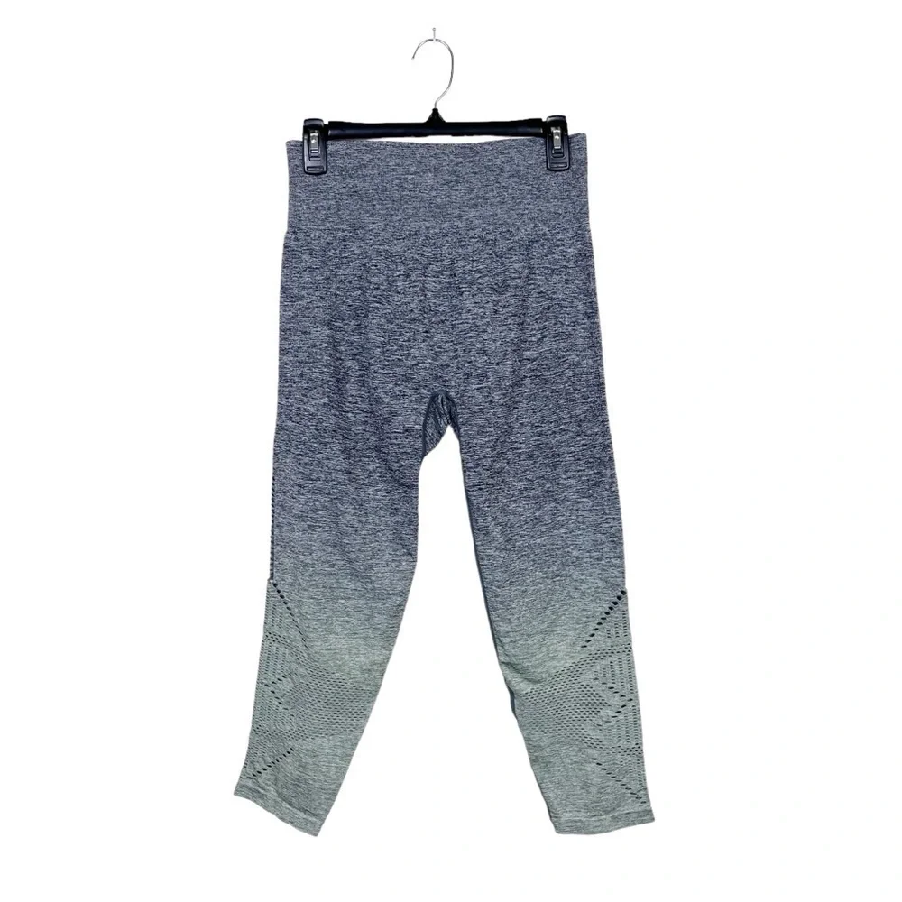 Pink Victoria's Secret Cool Comfy Seamless Leggings Dip Dye Grey Green High Rise